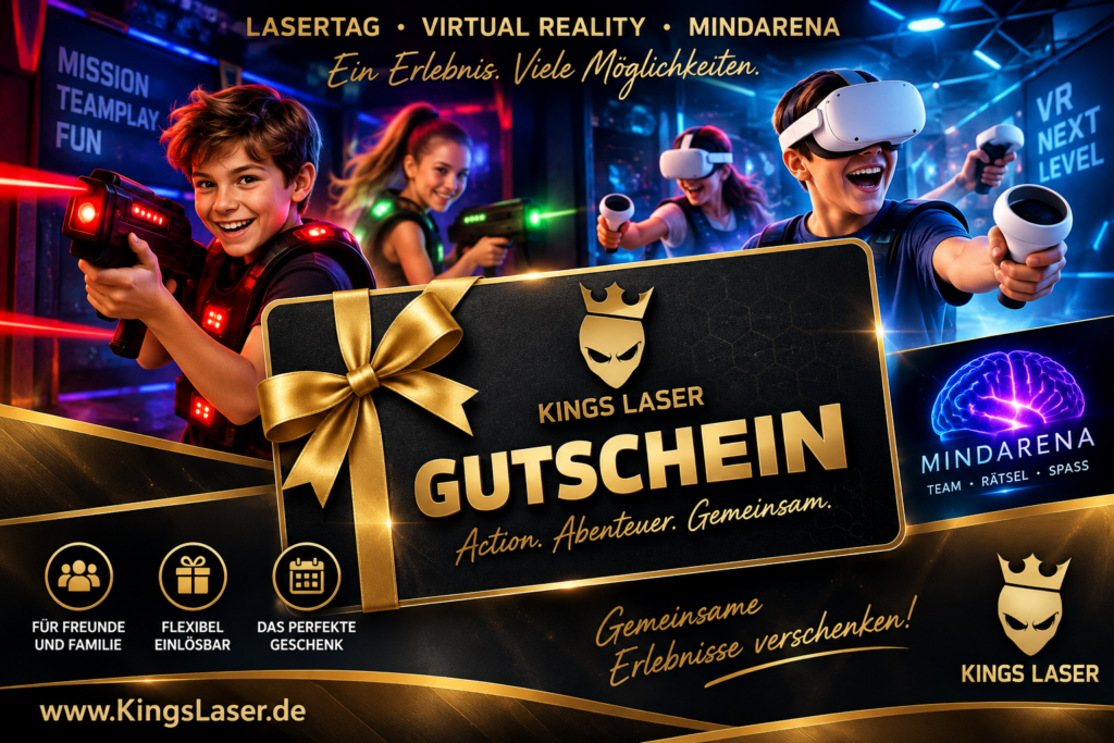 Lasertag Gutschein bei Köln – Kings Laser in Brühl